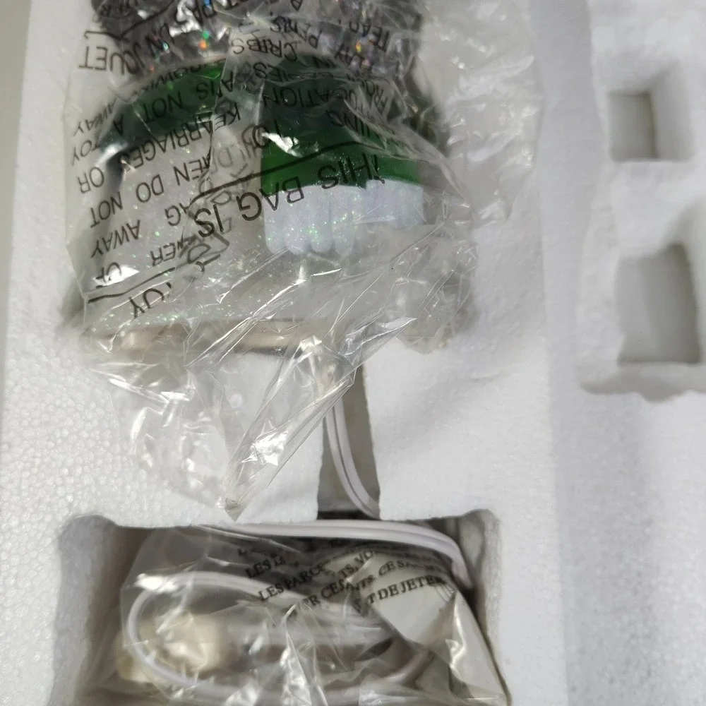 Snowman Head‎ Glitter Lamp With Original Box
